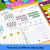 54 Pages Children's Addition and Subtraction Learning Math Students Handwriting Copybook Preschool Mathematics Exercise Book
