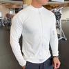 Men's Running Sports Fitness Tops Jacket Cycling Long Sleeve Quick Drying Tights Running Training Suit