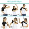 Shoulder Stability Brace - Injury Recovery Compression Support Sleeve - For Rotator Cuff Injuries, Arthritis, Sprain, Dislocation, Joint Pain Relief (