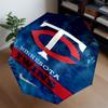 Neon Lights Minnesota Umbrella 8-Frame for Travel, Camping, Casual Lightweight Portable Umbrella, Essential for Every Family Holidays Gift