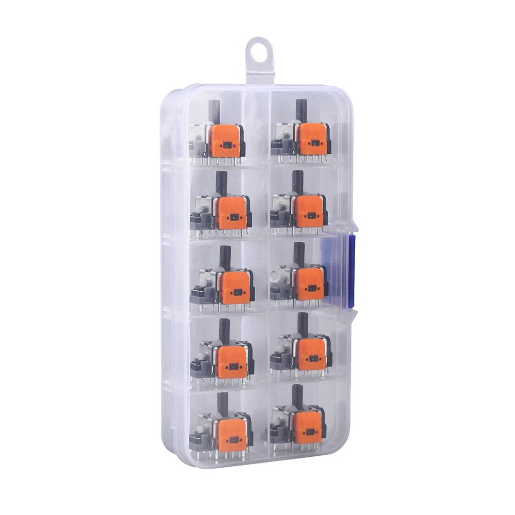 10Pcs 3D Hall Effect Joystick Adjustable No Drifting Thumbsticks Module Repair Parts Game Machine Hand Switch for XBox/PS4/PS5