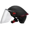 [Custom] Summer Half Helmet for Motorcycle/Electric Bike Unisex Safety with Sun-Protective Clear Visor 3C/DOT Certified