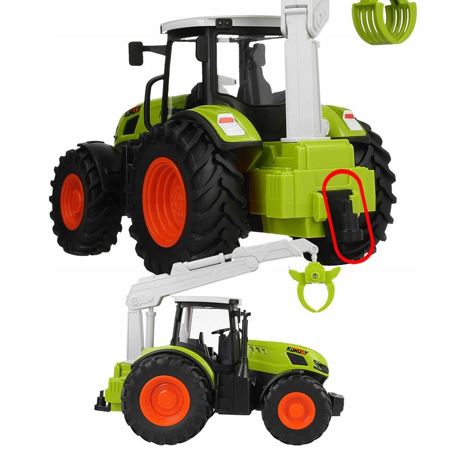 [PACZB][5] Remote Controlled Agricultural Tractor RC Remote Control Timber Grabber 1:24 Z1011