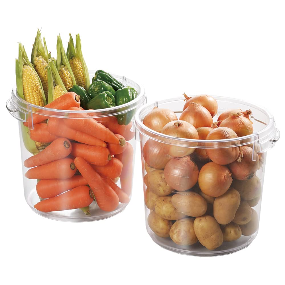 Găleată transparentă din policarbonat Entec 10L Corp PO24A PO-24A