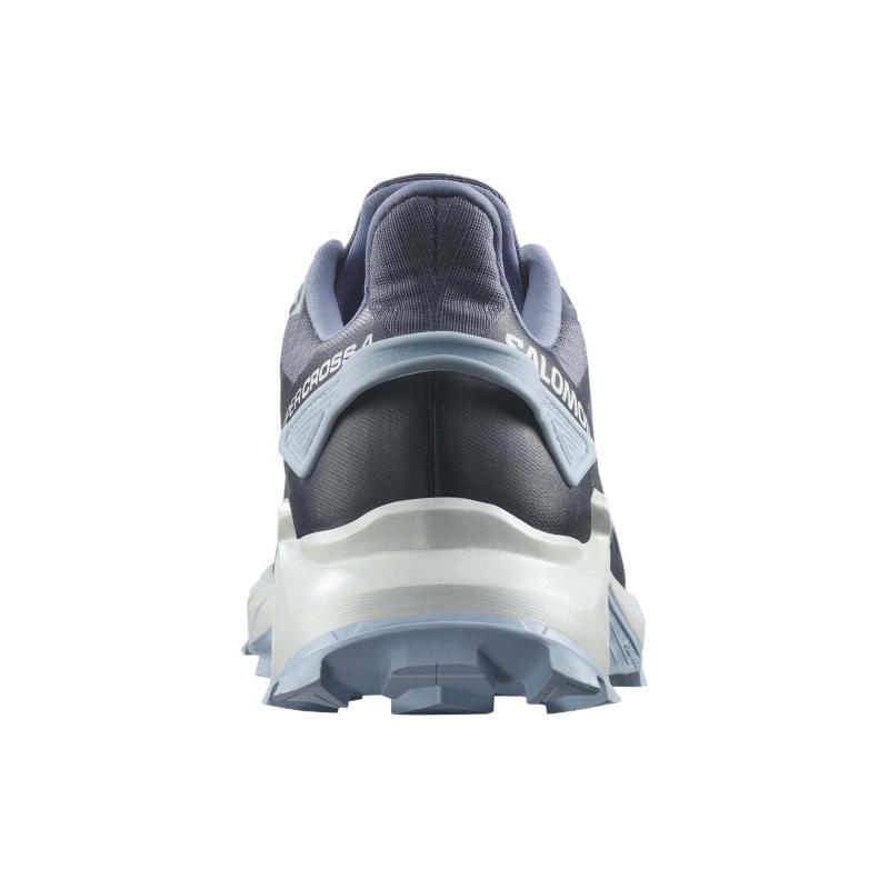 SALOMON Supercross 4 Shock Absorbers Slip Resistant Low Top Running Shoes Women's Dark Blue Sneakers 474617