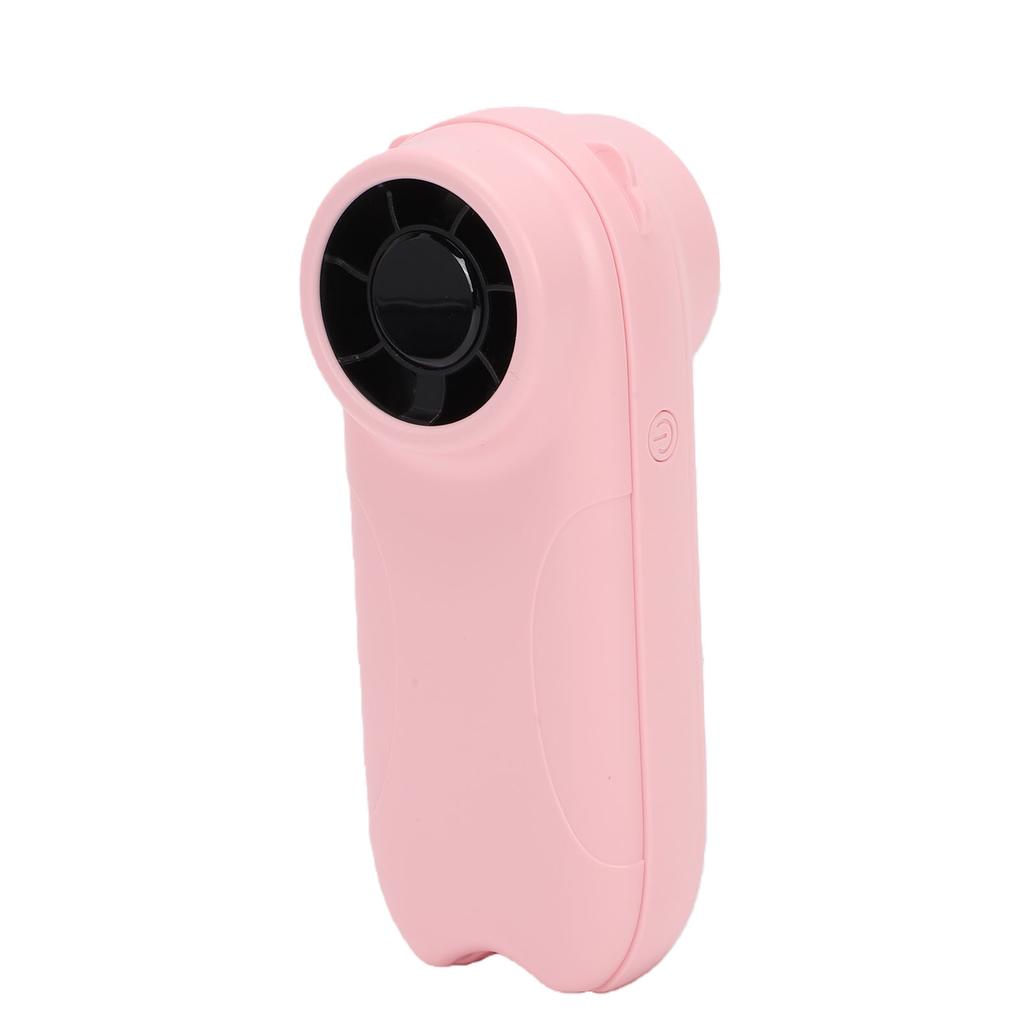 Portable Handheld Turbo Fan Battery Operated Personal Desk Cooling Fan with Digital Display Lanyard for Outdoor