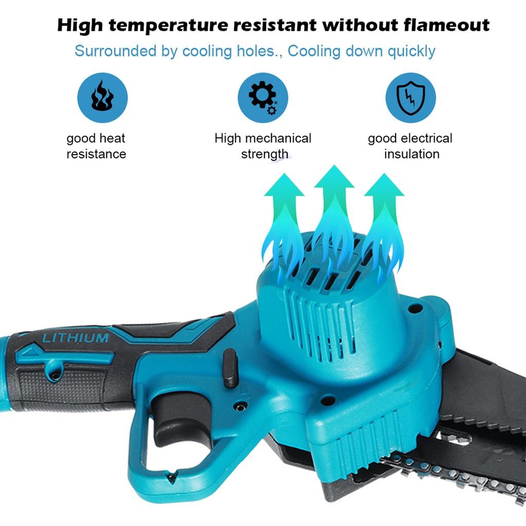 New 6inches Cordless Straw Saw Pruning ChainSaw Garden Tree Logging Trimming Power Tools Compatible 18V Battery