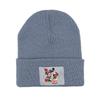 Minnie Mouse Mouse Knit Hat With Embroidered Alphabet Breathable Fabric