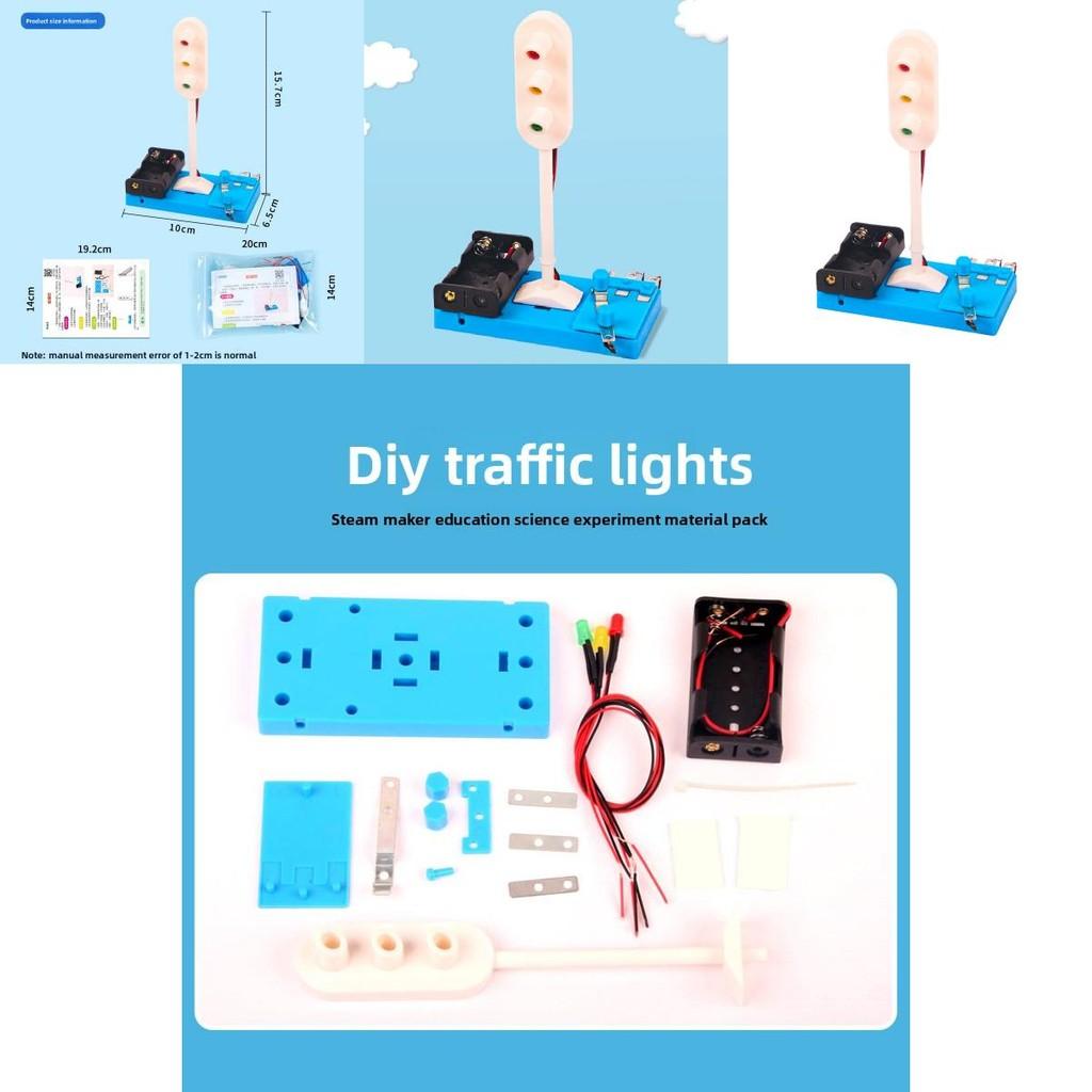 Traffic Light Simulation Science Experiment Kit With Diy Assembly For Elementary Students
