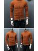 Men's Korean Style Turtleneck Knitted Sweater: Autumn/Winter Thick, Trendy, Plus Size Loose Pullover.