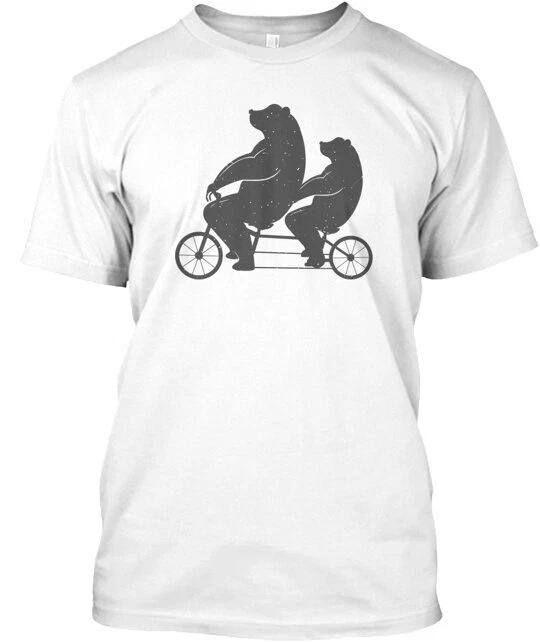 

Bears On Bicycles T shirt Made in the USA Size S to 5XL 3XL