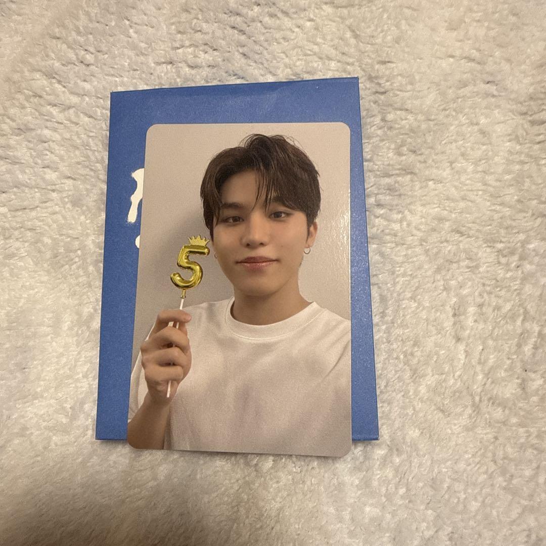 

[USED] TREASURE Jungwoo Pop-up 8000 yen purchase bonus trading card