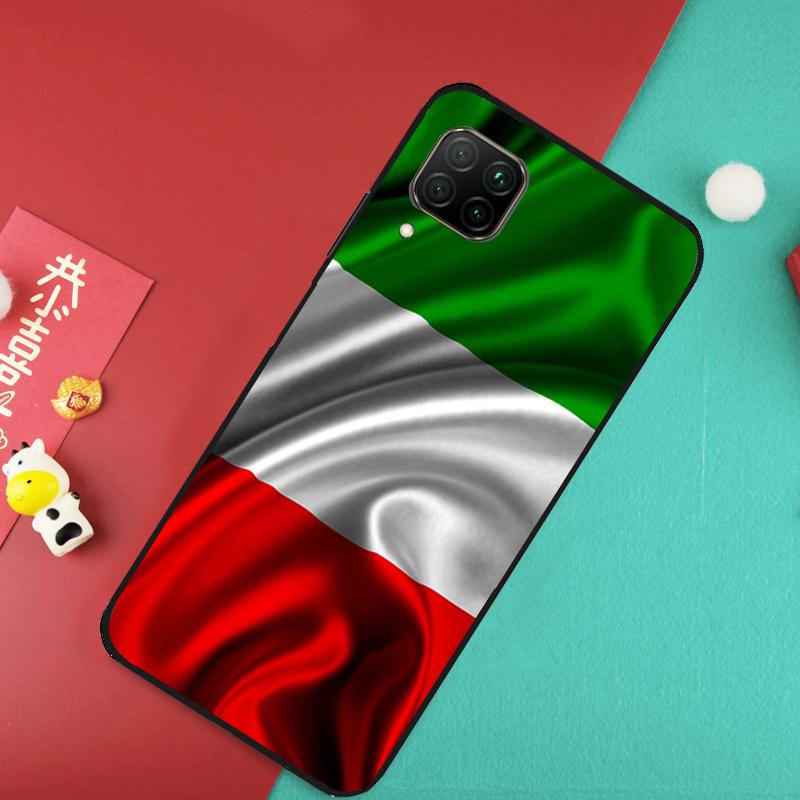 Italy Flag For Huawei Nova 7i 8i 3i 11i Nova 10 9 SE 5T Y60 Y70 Y90 Y61 Y91 P20 P40 Lite P30 Pro Case