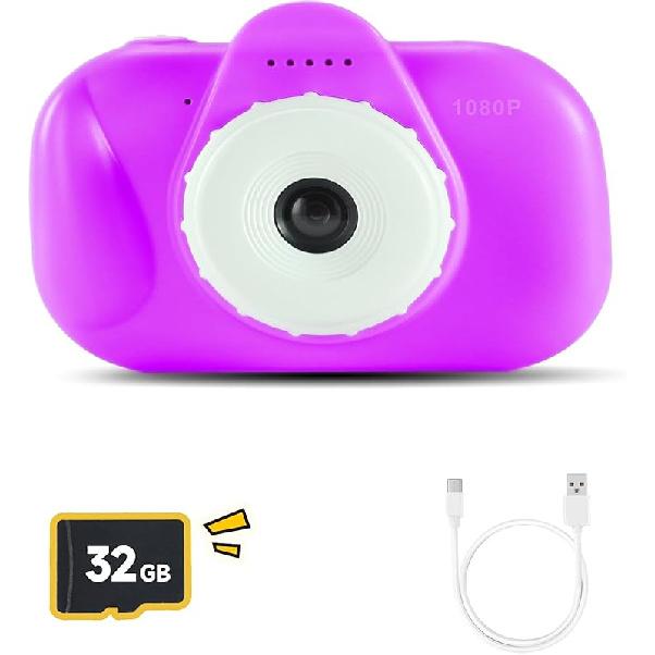 Kids Camera Boys Toys for 3 4 5 6 7 8 9 Years Old Boys, 48MP Dual Lens Kids Digital Camera Christmas Birthday Gifts, 1080P HD Video Selfie Toddler