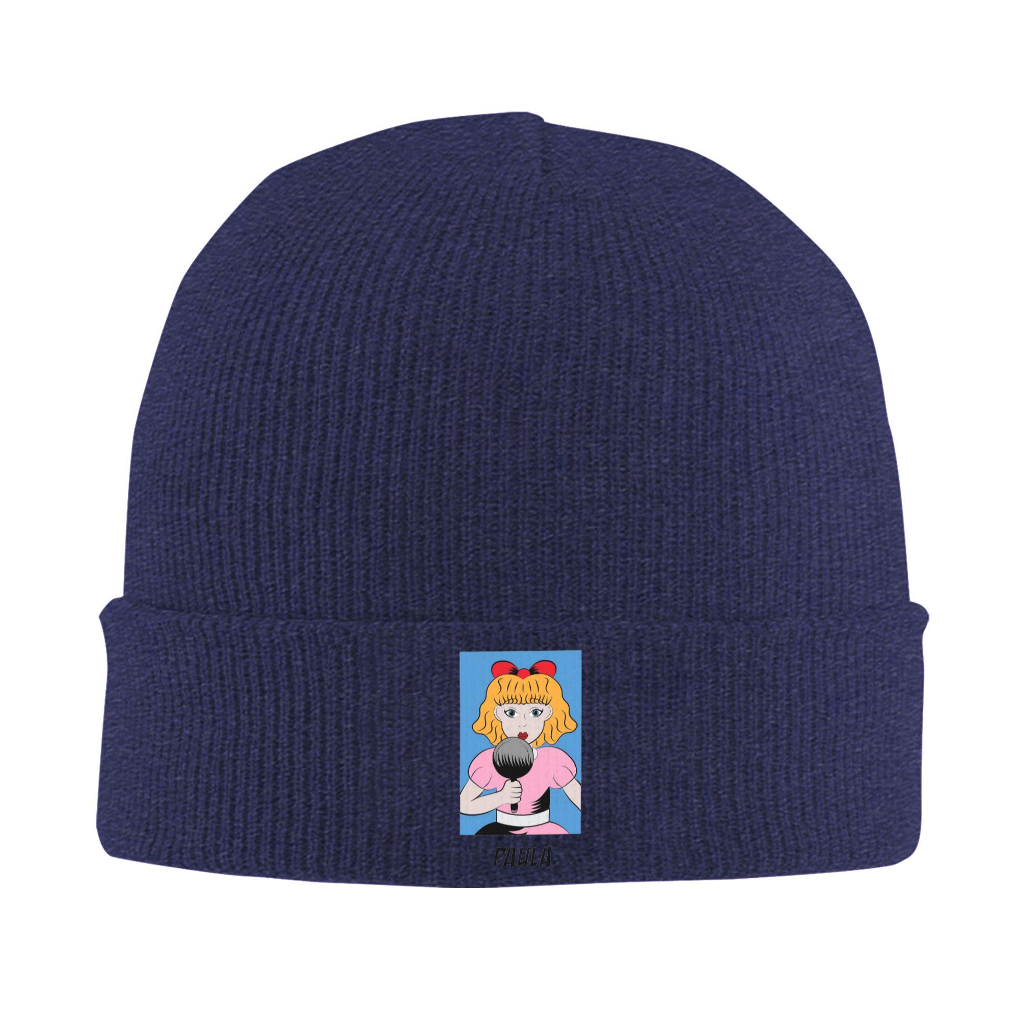 

Paula EarthBound Winter Skullies Beanies Hat Warm Autumn Knitted Hats Bonnet Caps for Women Men One Size