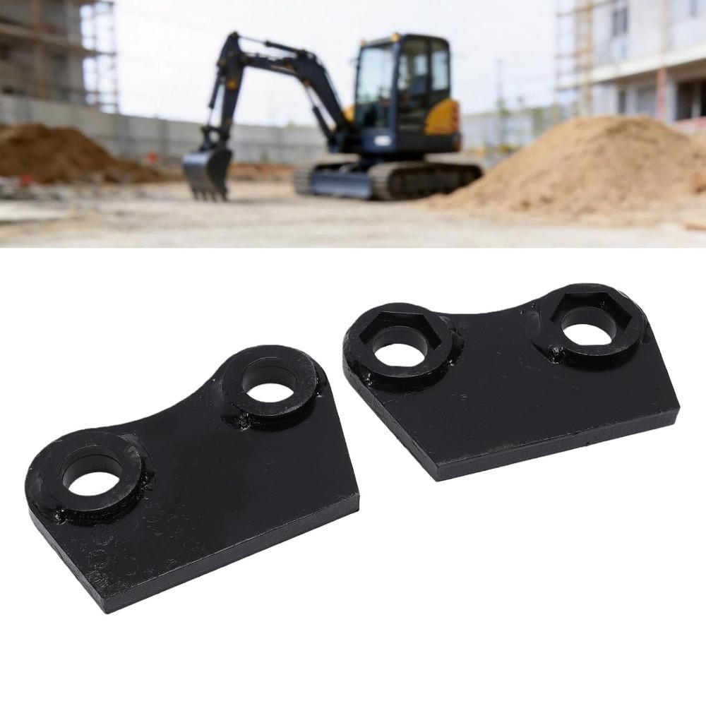 2pcs Weld On Design Excavator Bucket Attachment Excavator Bucket Pin Ears For Mini Excavators