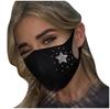 Women Reusable Outdoor Drill Breathable Fashion Ice Cotton Windproof Mask