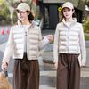 2025 Winter New Fashion Down Cotton Jacket Women's Short Stand Collar Cotton Jacket Spliced Padded Jacket Jacket