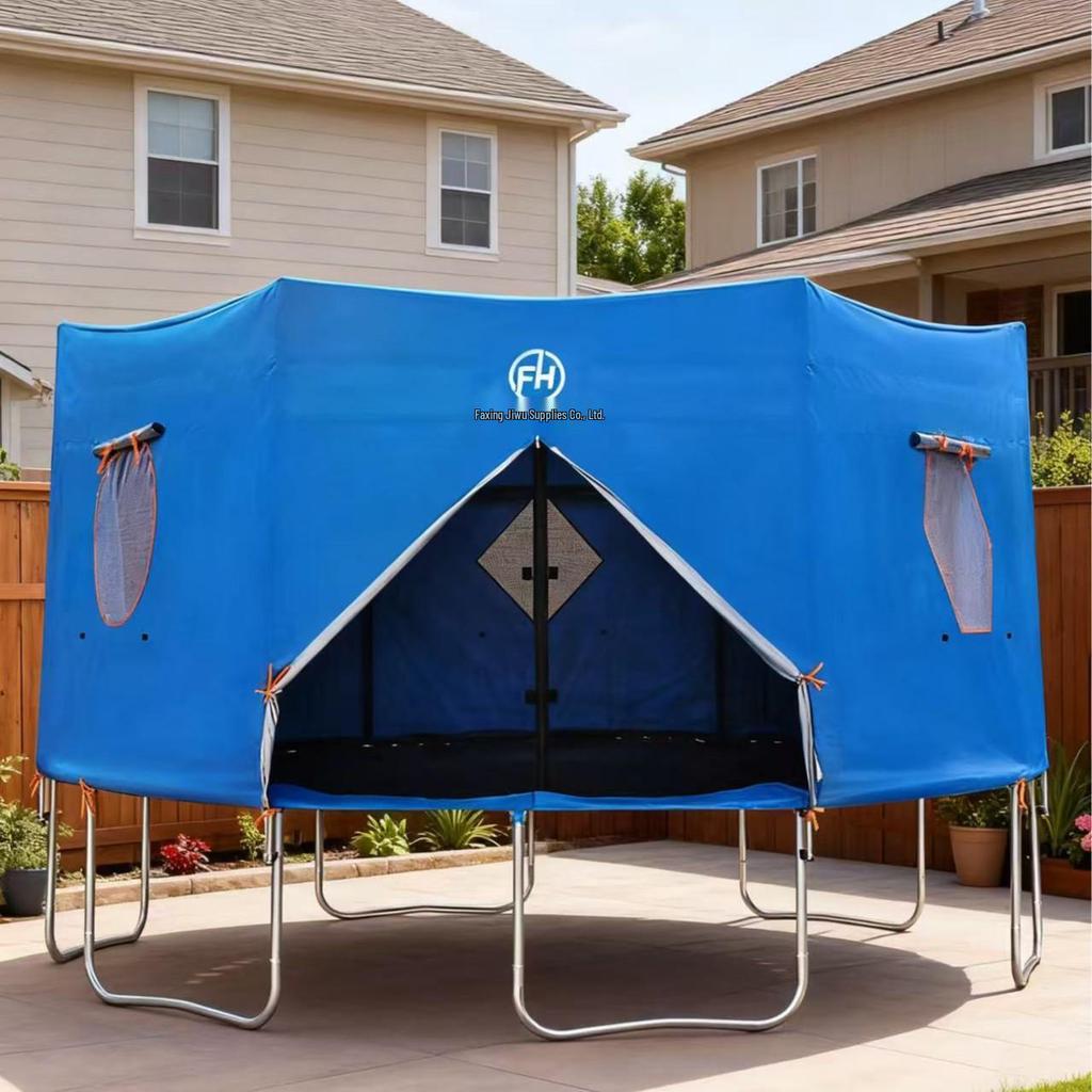 Summer Sunshade & Mosquito-Repellent Bouncing Bed Tent