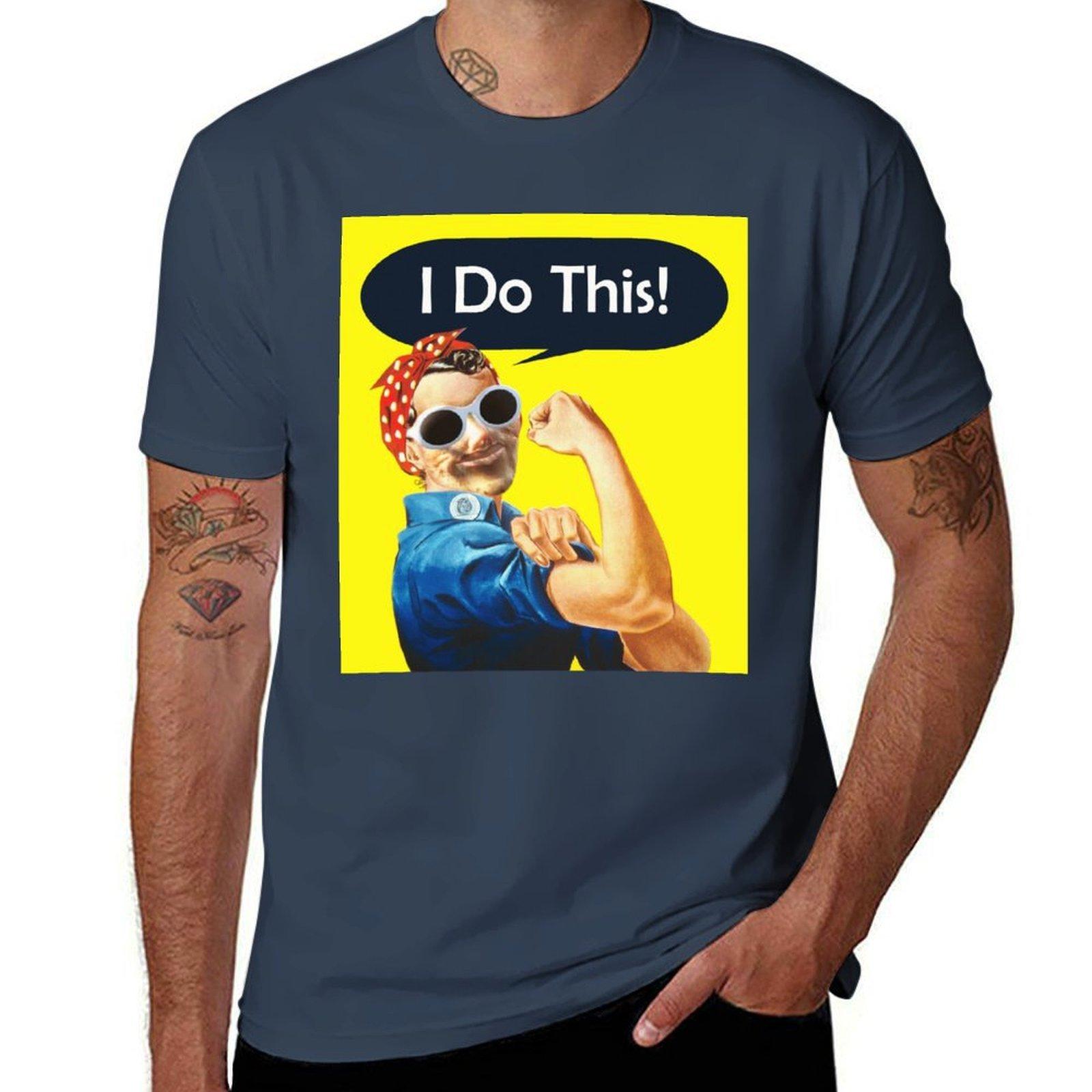 The Final Pam as Rosie Riveter (Pammy Riveter) TShirt Lightweight Gym Training TShirt S