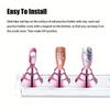 Supporto per Unghie per Esposizione Unghie Finte, Supporto Magnetico per Unghie Finte per Pratica Pittura Unghie, Strumenti per Nail Art per Principianti per Unghie Finte