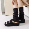 Women's Y2K Harajuku Knitted Calf & Thigh-High Socks: Autumn/Winter Ballet Leg Warmers