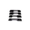 Glossy ABS Black Side 4 Door Handles Trims Cover Fit For FORD Maverick +