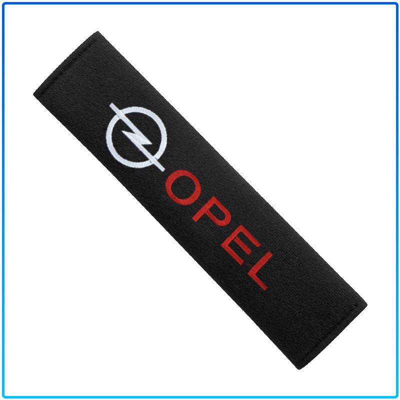 2Pcs Car Seat Belt Cover Styling Cotton Safety Shoulder Protector For Opel Crosa D Astra H Insignia Astra J Zafira B Mokkaastra Vivaro Astra G