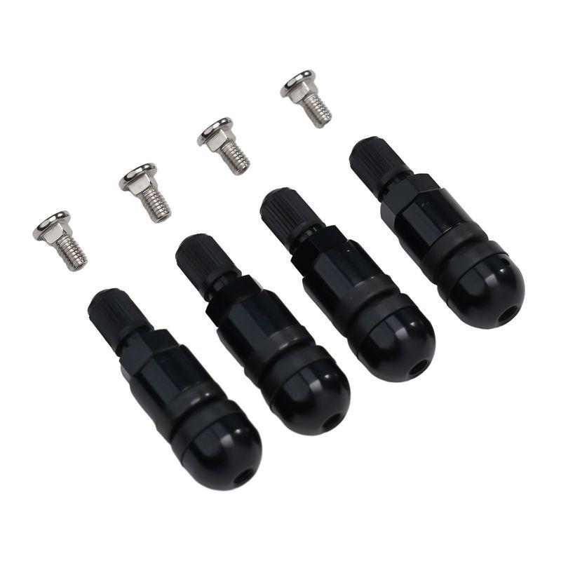 111111111111111111111111111111111111Valve Stem Repair Kit For BMW 5 Series Black Rubber Tire Pressure Monitoring System