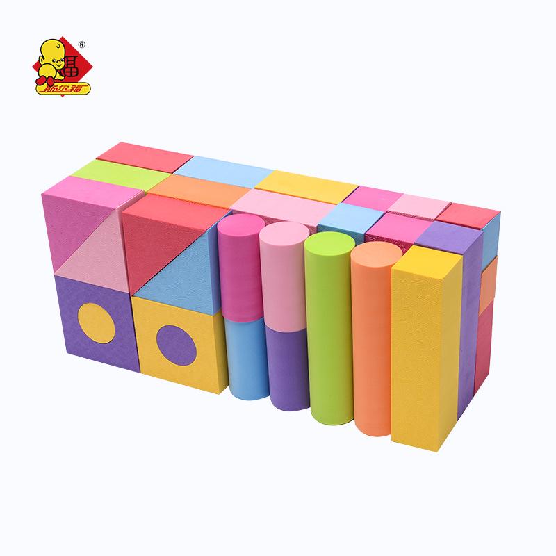 3-5 Yaş İçin Sirfu EVA Yumuşak Köpük Yapı Blokları: Erken Eğitim Çocuk Kaleleri Oyuncakları