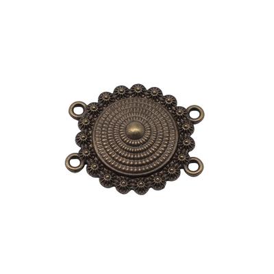 Accessori Pezzi Connettore per Collana a Quattro Fori Componenti per Gioielli da Matrimonio TA023