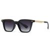 New European American Mens Square Glasses Retro Double Grooved Frame Sunglasses Spot 6069