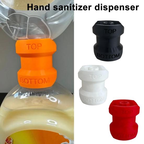Hand Soap Supplement Dispenser Refillable Liquid Hand Soap Adapter Bathroom Kitchen Plastic Transfer Tool