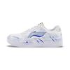 Li Ning Floating Boat Slip Resistant Lightweight Height Increasing Low Top Skateboard Shoes Unisex White Blue AGCS420-6(team1436-)