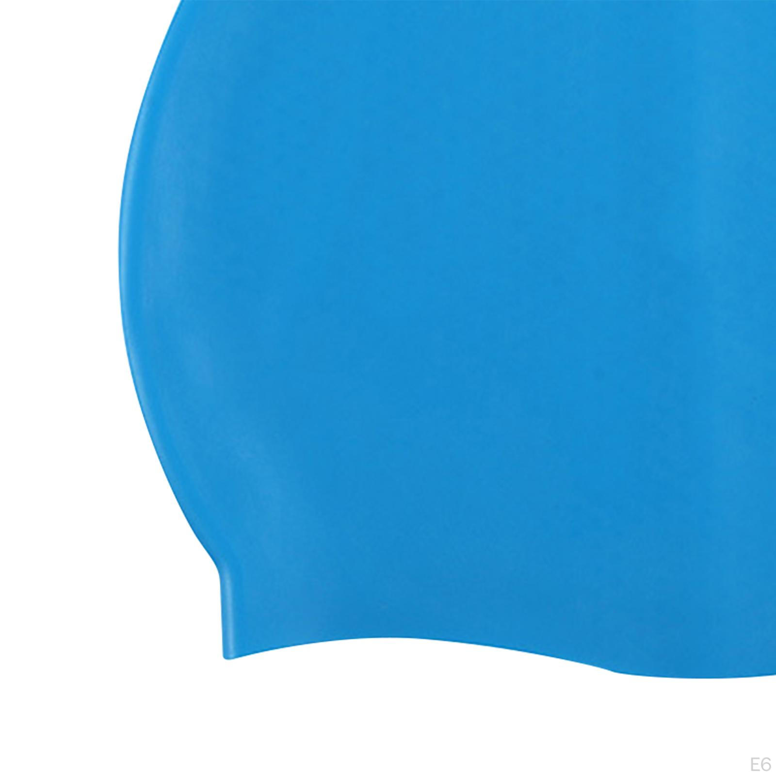 Чистая цветная шапочка для плавания — фото 4