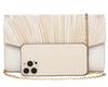 SUNSPOT Women's Large Party BagClutch Bag for Weddings, Champagne Gold