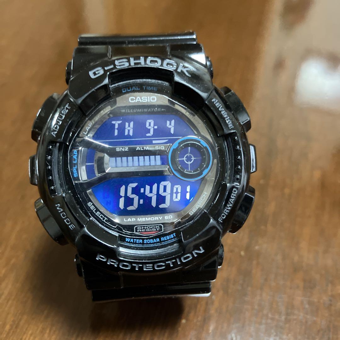 

[Б/У] CASIO G-SHOCK Черные цифровые часы Замена батарейки