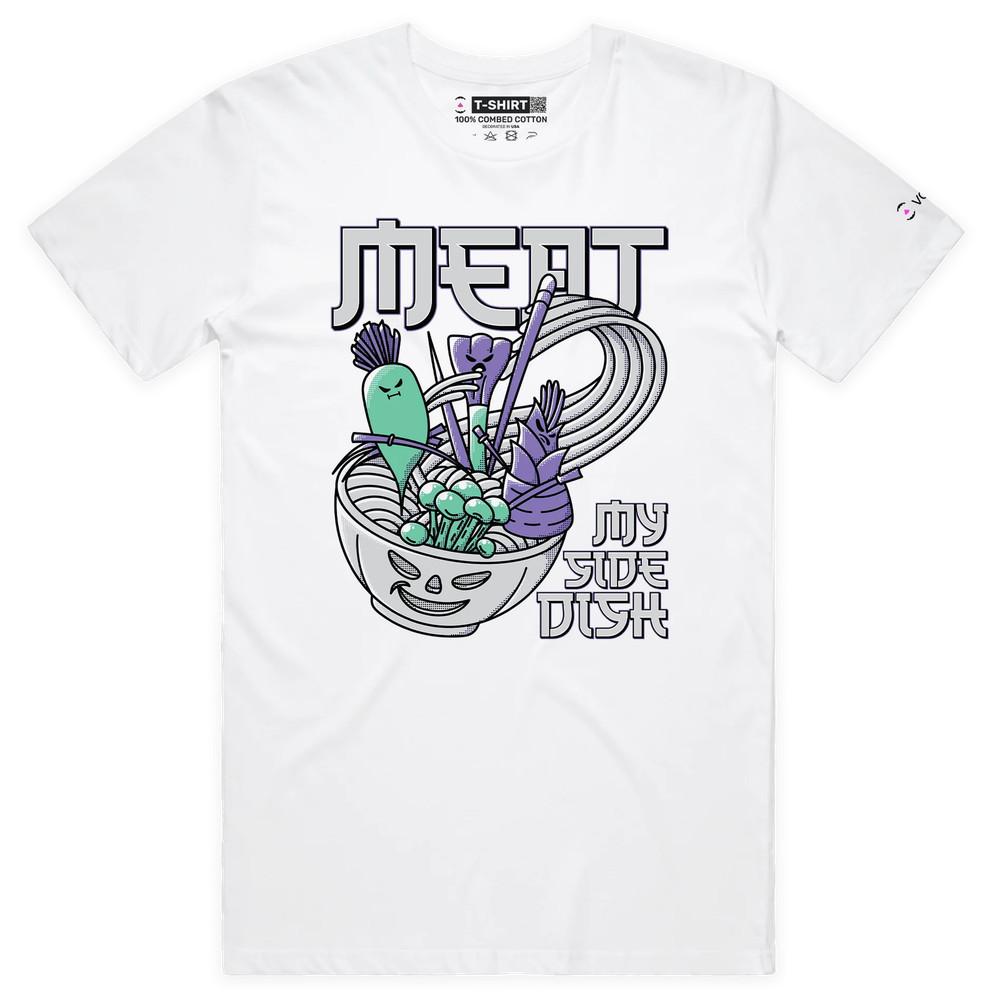 VOICEART A Bowl Full of Vegetables Funny T-Shirt with Premium Quality Graphic 4XL