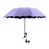 Beach Umbrella with Adjustable Clamp Portable Multipurpose Sun Protection Umbrella for Pool Beach Outdoor Backyard Balcony