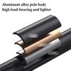 Outdoor Folding Trekkings Pole Portable Walking Hiking Telescopic Stick Lightweight Camping Climbing Trekking Stick Sports Acces