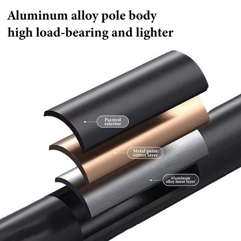 Outdoor Folding Trekkings Pole Portable Walking Hiking Telescopic Stick Lightweight Camping Climbing Trekking Stick Sports Acces