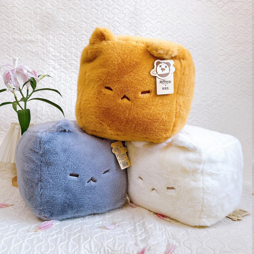 Plush Cat Pillow With Pp Cotton Filling For Kids And Adults Gift