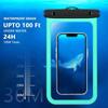 Large Capacity Mobile Phone Bag Touchable Screen Swimming Storage Bag Underwater Dry Bag  Boating