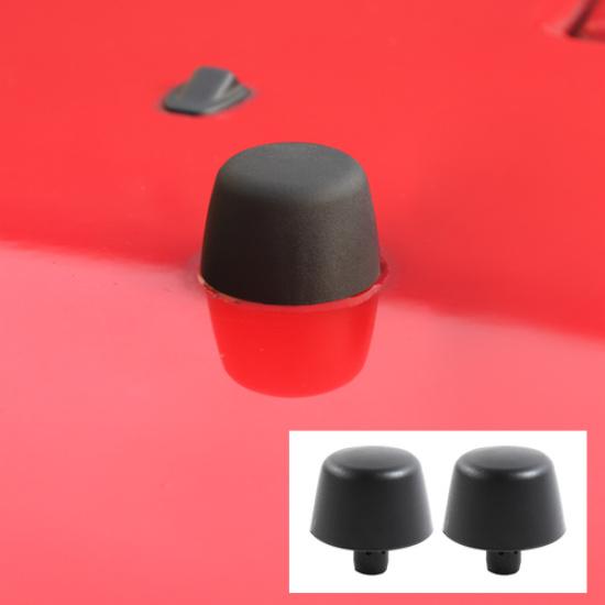 2x Hood Bumper Stop Rubber Cushion Set For Jeep Wrangler JK 2007-17 Accessories