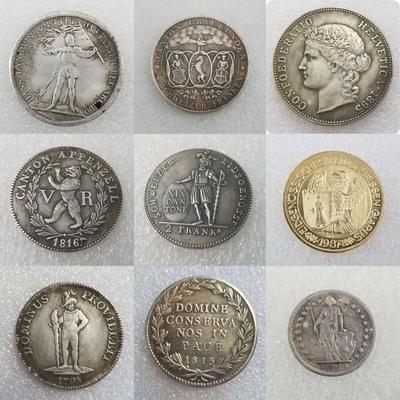 Nouă monedă comemorativă de colecție, suvenir din Elveția