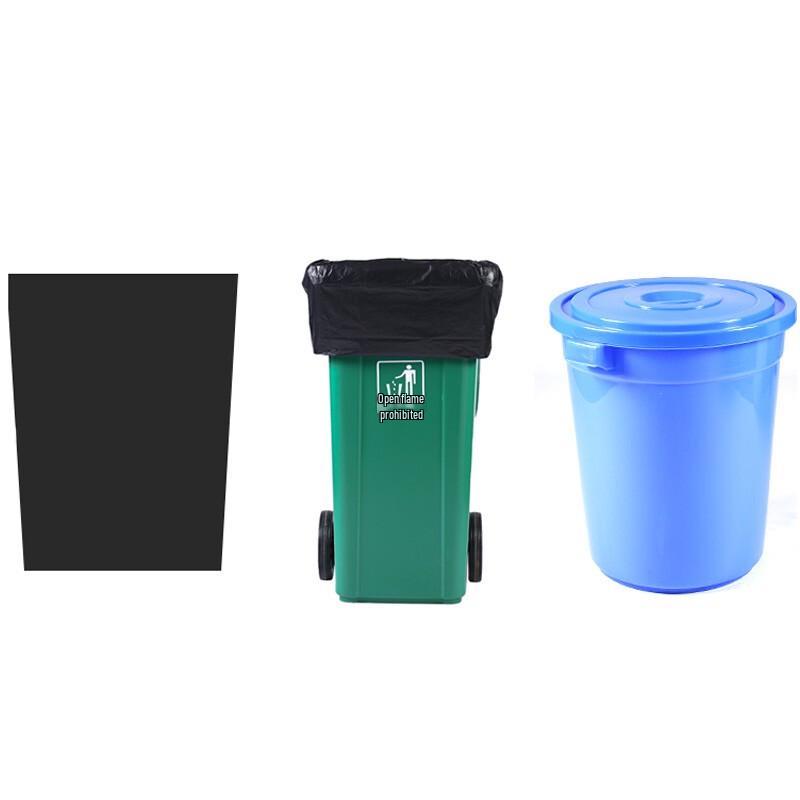 Luogang Commercial Extra Thick Black Garbage Bags