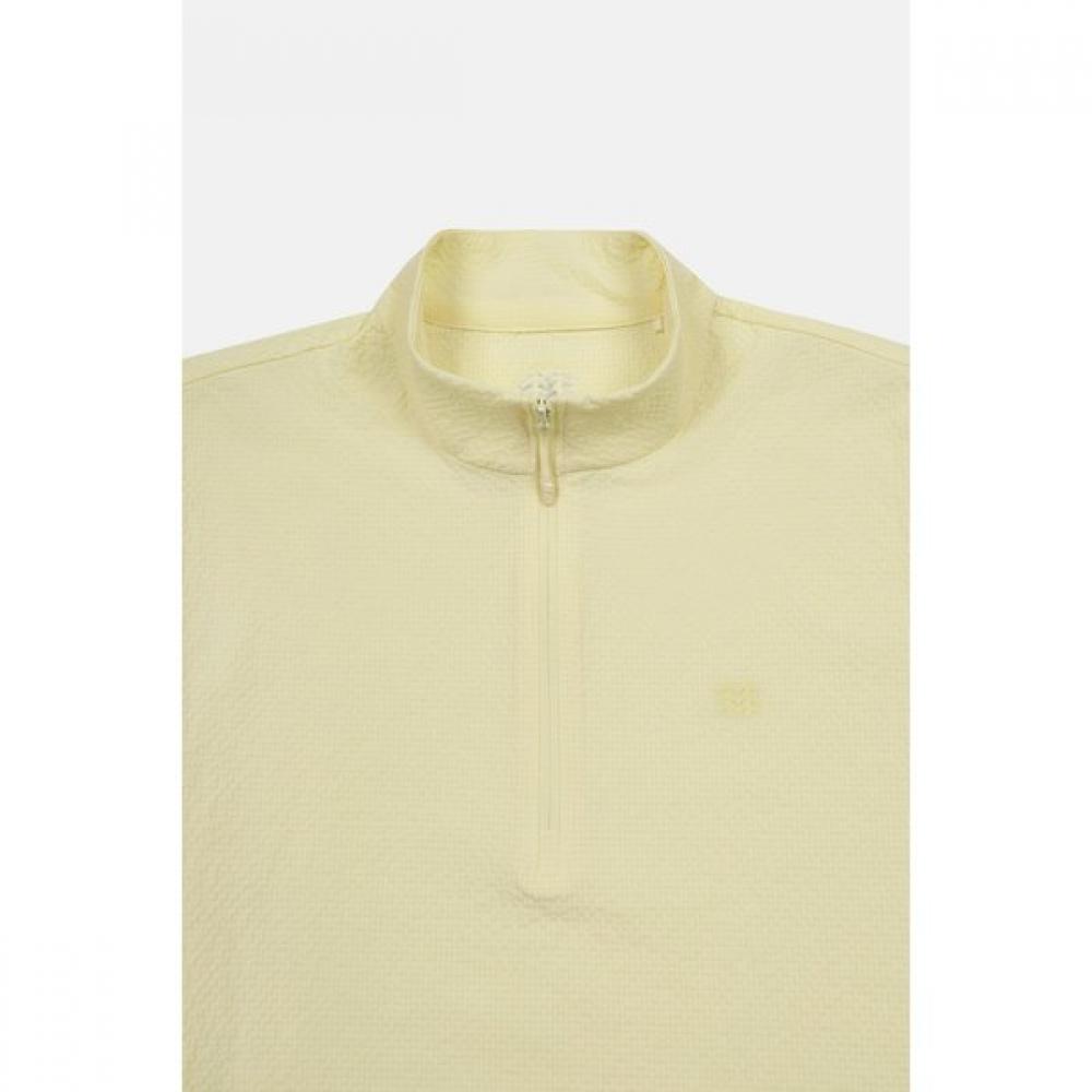 KOLON SPORT Women S Air DoT ShorT Sleeve Zip Up T ShirT jkTcm25272lye