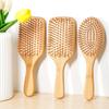 Bamboo Scalp Massage Air Cushion Anti-Static Hair Comb