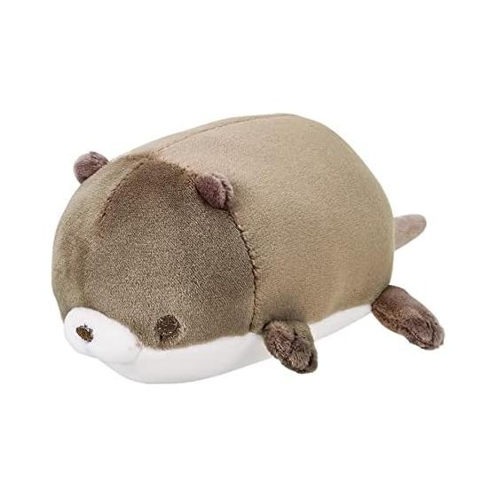 LIV HEART Mascot Marshmallow Aquamie Otter (Total length approx. 11cm) Fluffy and chewy 68230-32