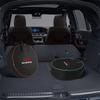 2026 Hot Car Sticker Portable Car Storage Bag Carry Case USB Charger Cable Winder For KIA KN Rio Ceed Sportage Cerato Soul Soren